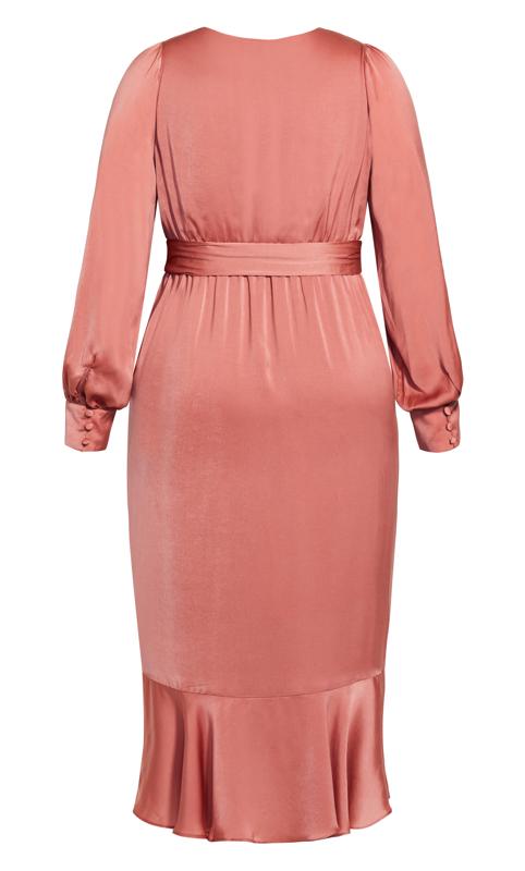 Evans Pink Ophelia Maxi Dress 4