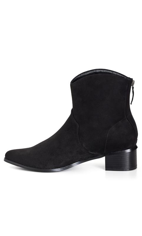 Western Black Ankle Boot 4