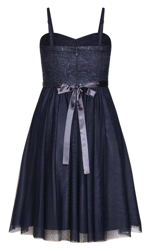 Sequin Elsa Strapless Sapphire Mini Dress 8