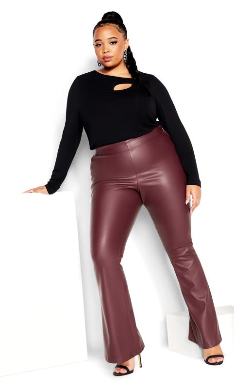  Grande Taille Evans Red Aria Pant