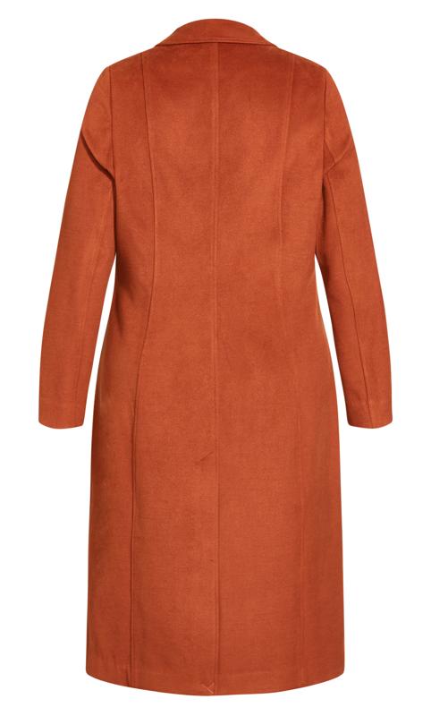 Evans Orange Evelyn Coat 10