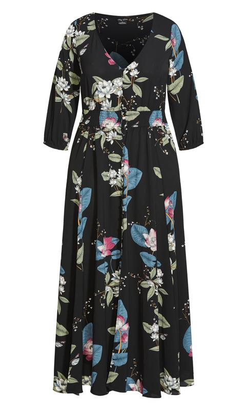 Blossom Long Sleeve Floral Maxi Dress 4