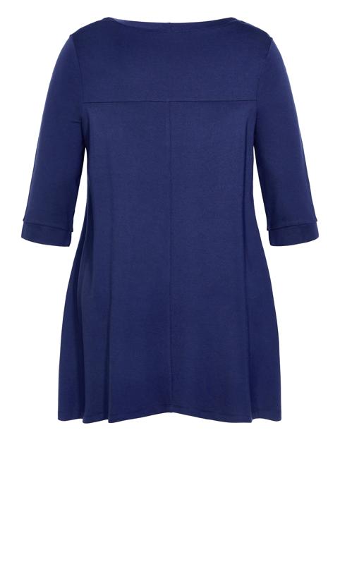 Weekend Bamboo Navy Relaxed Tunic 6