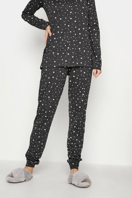 Tall Grey Star Print Pyjama Set 2