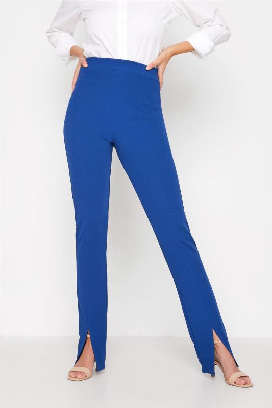 LTS Tall Cobalt Blue Tapered Trousers_A.jpg