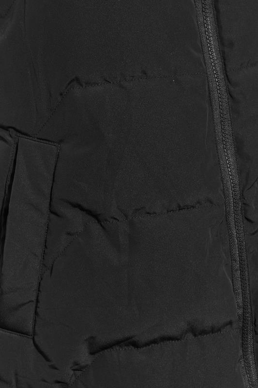 Plus Size Black Maxi Gilet | Yours Clothing  5