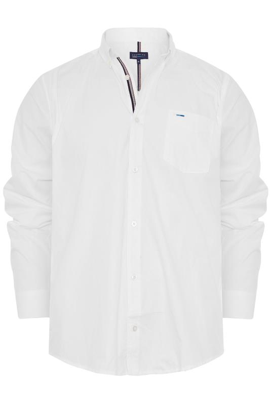 BadRhino White Cotton Poplin Long Sleeve Shirt | BadRhino 2