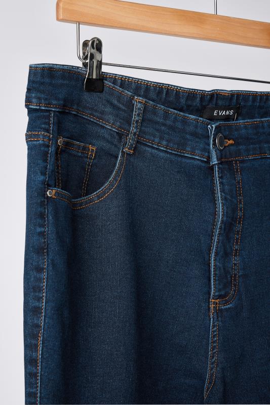 EVANS Plus Size Indigo Blue Bootcut Jeans | Evans 7
