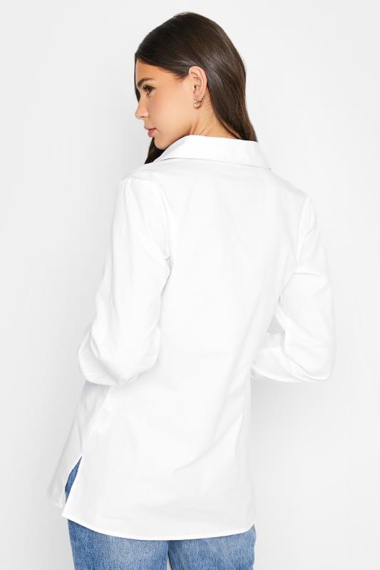 LTS Tall White Cotton Shirt 3