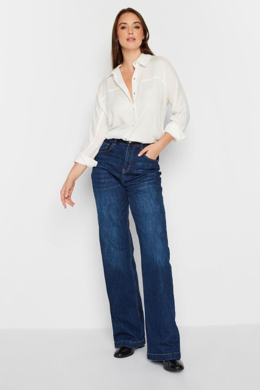 LTS Tall Women's White Long Sleeve Shirt | Long Tall Sally 2