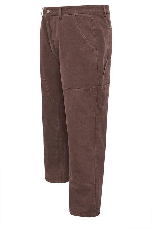 BadRhino Big & Tall Brown Carpenter Jeans | BadRhino 8