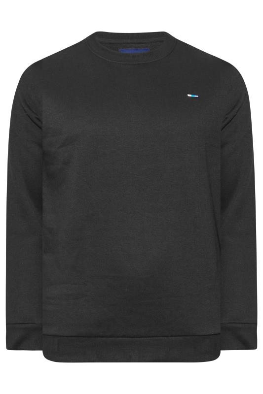 BadRhino Big & Tall Black Essential Sweatshirt 3