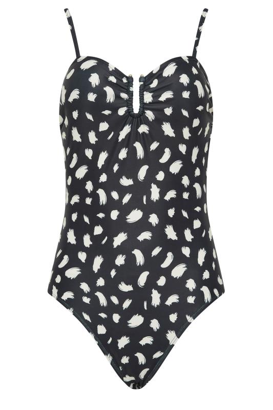 PixieGirl Black Dalmatian Print Sweetheart Swimsuit | PixieGirl 6