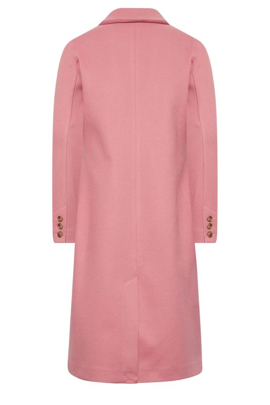 LTS Tall Women's Blush Pink Midi Formal Coat | Long Tall Sally 7