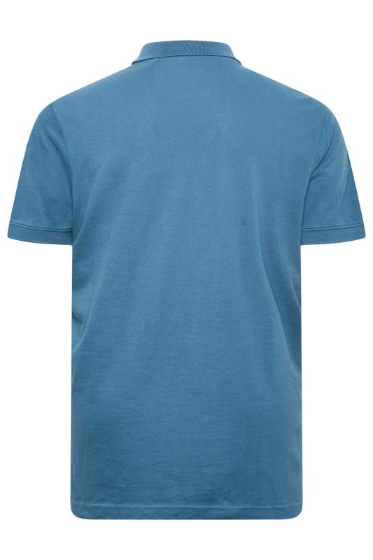 BadRhino Blue Essential Polo Shirt | BadRhino 5