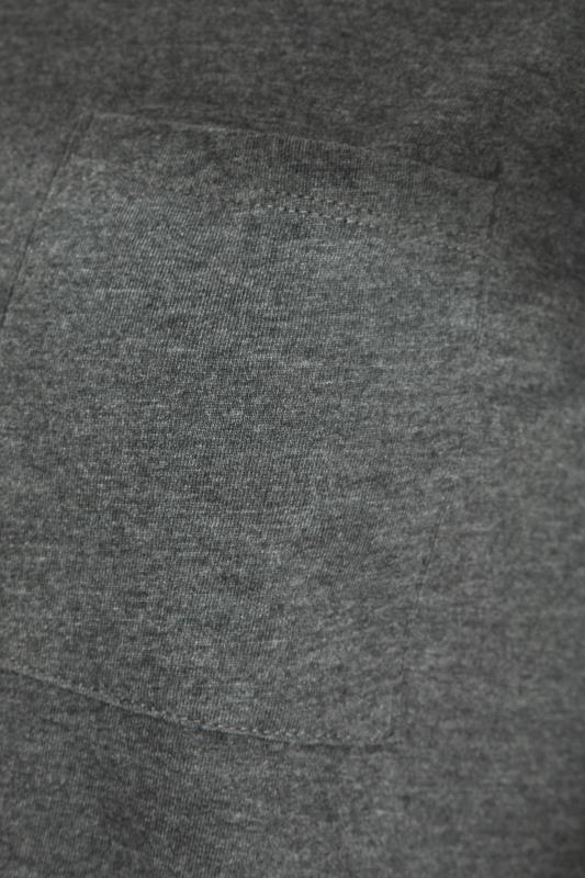 Petite Grey Short Sleeve Pocket T-Shirt | PixieGirl  4