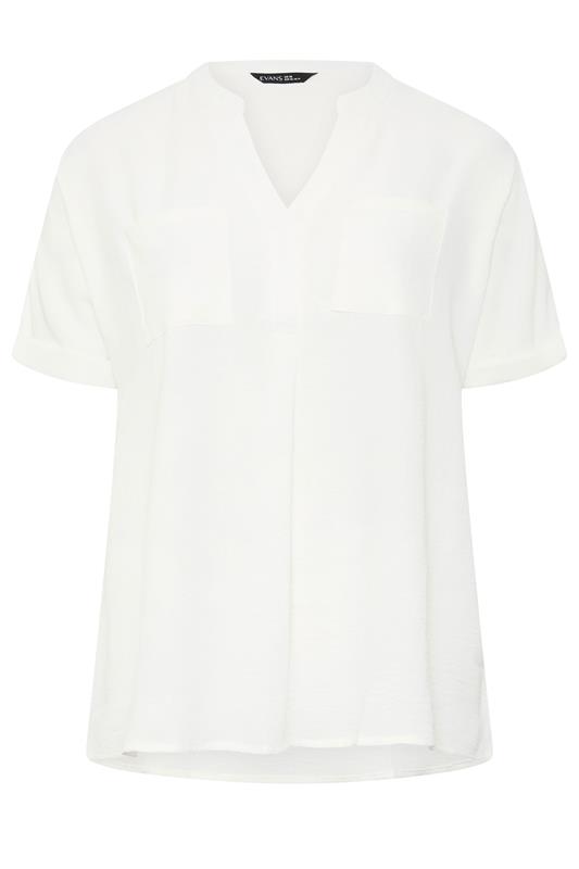 EVANS Plus Size 2 Pack Black And White Utility Shirts | Evans 8