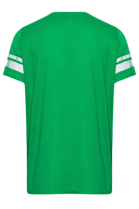 Curve Green 'New York' Logo Printed T-Shirt 6