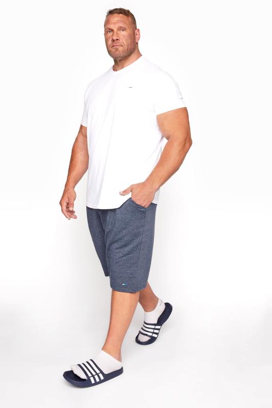 Casual / Every Day Grande Taille BadRhino Big & Tall Denim Blue Essential Jogger Shorts
