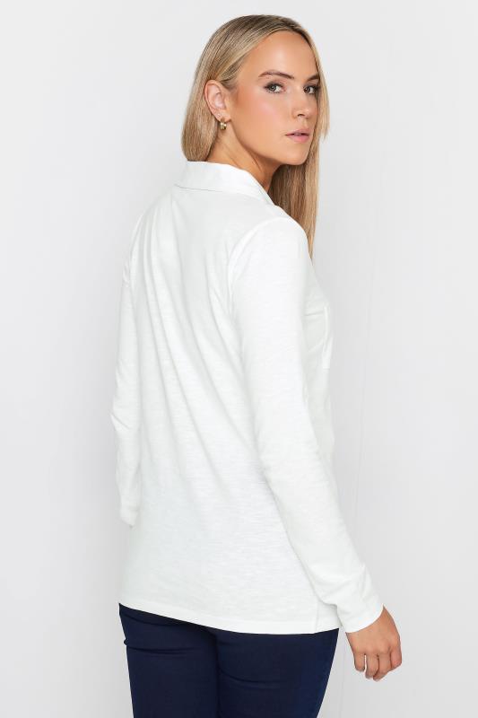 LTS Tall Women's White Cotton Shirt | Long Tall Sally 3