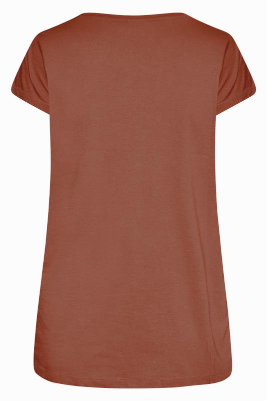Curve Brown Short Sleeve T-Shirt_BK.jpg