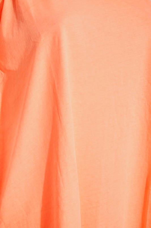 Curve Neon Orange Cut Out Strap Vest Top 5