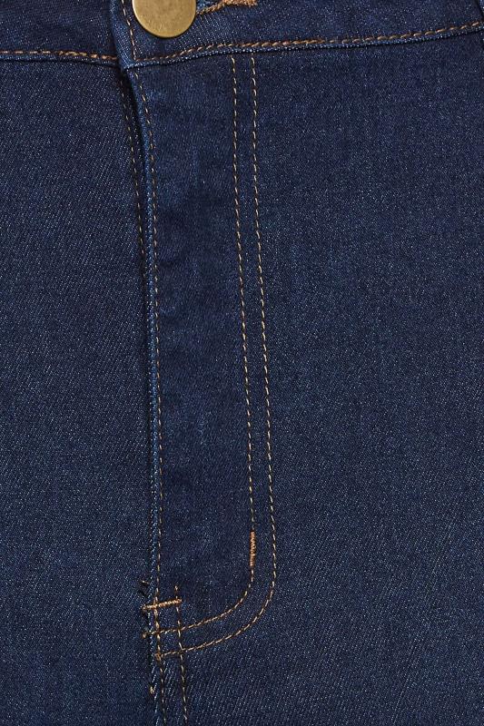 LTS Tall Indigo Blue Denim Flared Jeans | Long Tall Sally 5