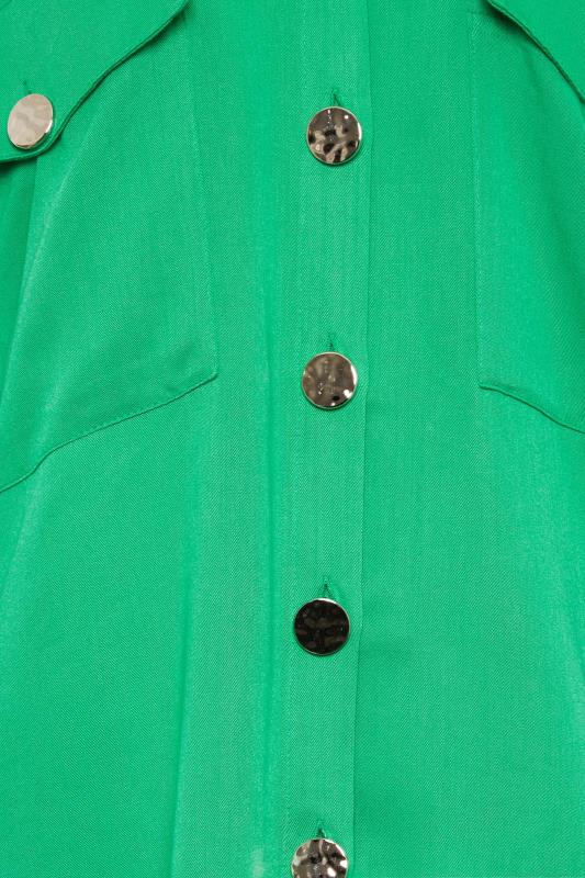 M&Co Forest Green Button Tunic Shirt | M&Co  6