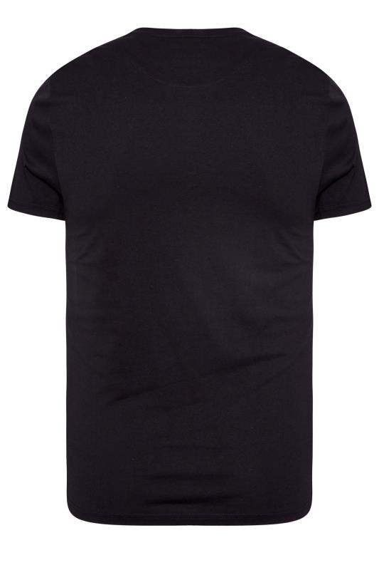 LYLE & SCOTT Big & Tall Black Core T-Shirt | BadRhino 4