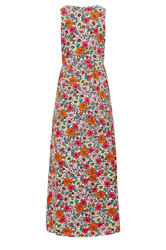 LTS Tall Red Floral Print Maxi Dress 7