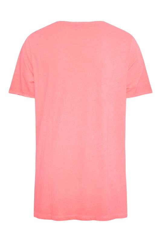 Plus Size Pink 'California Dream' Slogan T-Shirt | Yours Clothing 7