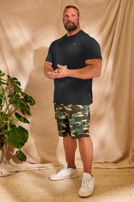 BadRhino Big & Tall Brown Camo Cargo Shorts | BadRhino 2