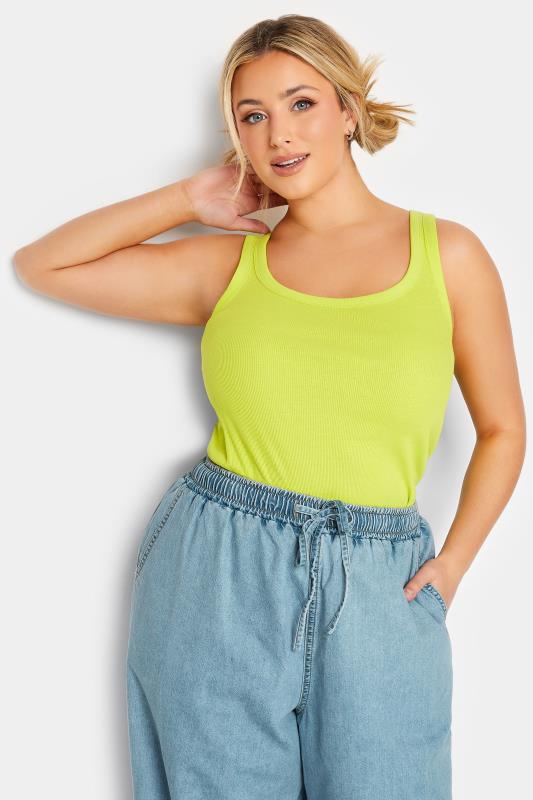 YOURS Plus Size Light Blue Pull On Wide Leg Jeans | Yours Clothing 3