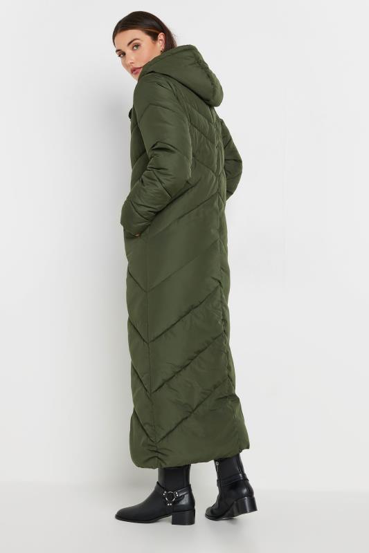 LTS Tall Women's Green Padded Longline Coat | Long Tall Sally 4