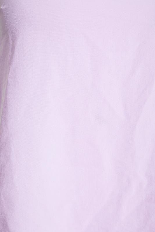 Petite Lilac Purple Crepe Shorts 5