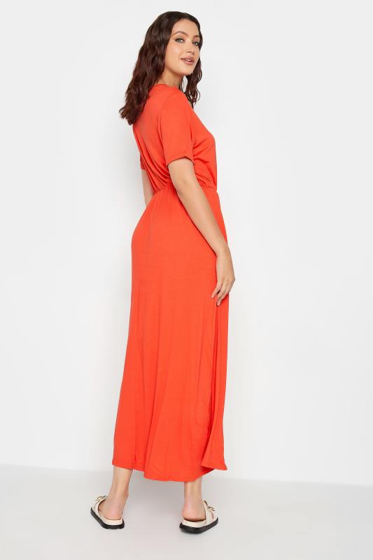 LTS Tall Women's Orange Pocket Midaxi Dress | Long Tall Sally  3