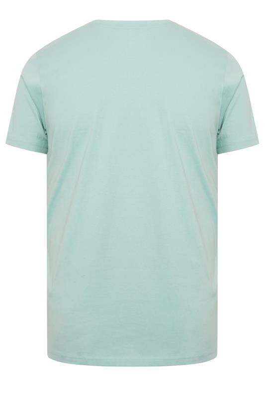BadRhino Big & Tall Blue Palm Beach VW Graphic T-Shirt  6