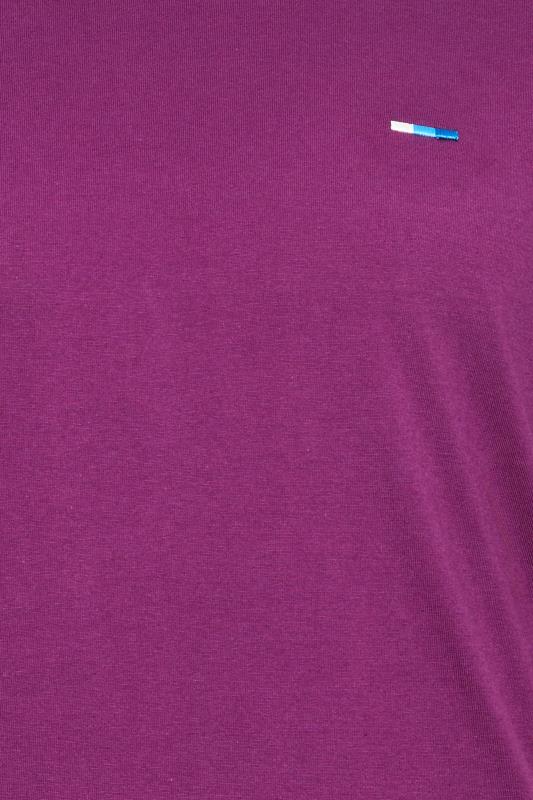 BadRhino Big & Tall Plum Purple Core T-Shirt | BadRhino 4