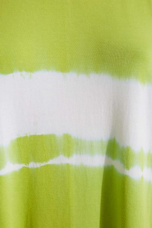 Curve Lime Green Tie Dye T-Shirt_Z.jpg