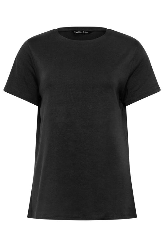 M&Co 3 PACK Black & Navy Blue Cotton T-Shirts | M&Co 12