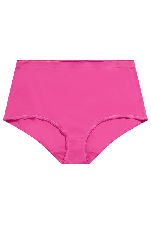 YOURSET Plus Size 5 PACK Black Bow Print Full Briefs | Yours Clothing 11