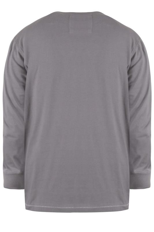 D555 Grey Official Volkswagen Long Sleeved T-Shirt | BadRhino 3