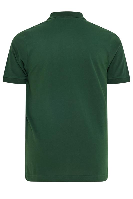 BadRhino Big & Tall Green Short Sleeve Polo Shirt | BadRhino 6
