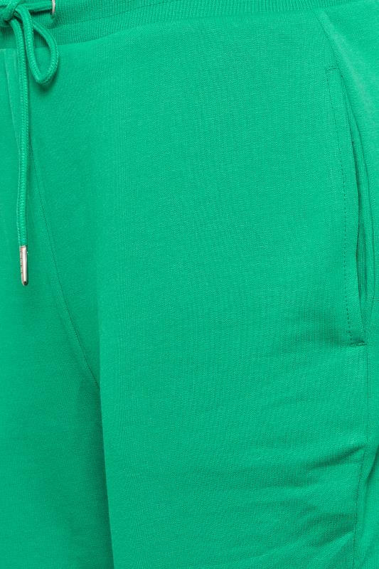 LTS Tall Green Cuffed Drawstring Joggers | Long Tall Sally  3