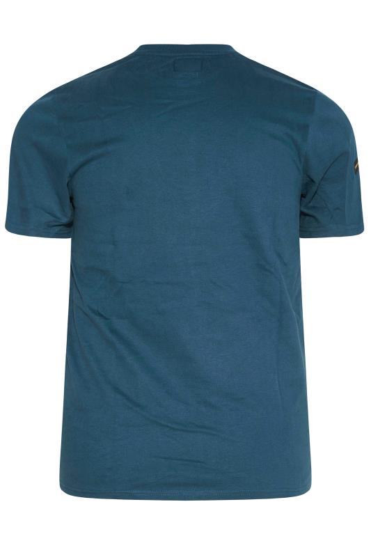 SUPERDRY Blue Tonal Logo T-Shirt_BK.jpg
