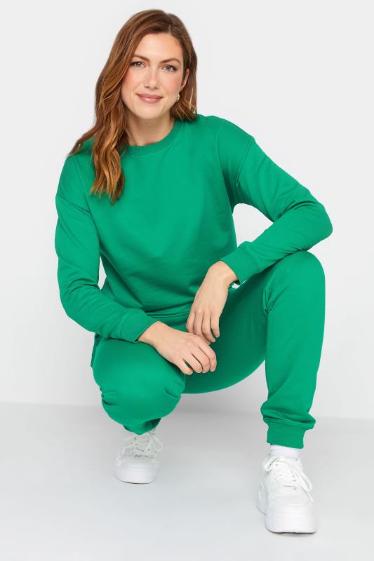 LTS Tall Green Long Sleeve Sweatshirt | Long Tall Sally  4