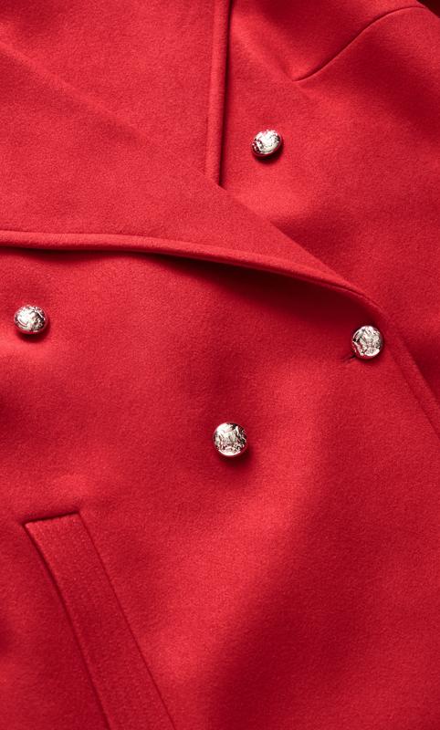 Evans Red Military Coat 9