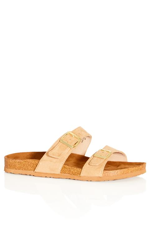  Grande Taille CloudWalkers Neutral WIDE FIT Nelly Sandal