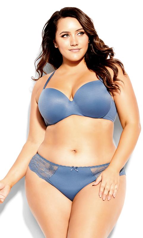 Plus Size  Evans Moulded Underwired Bra