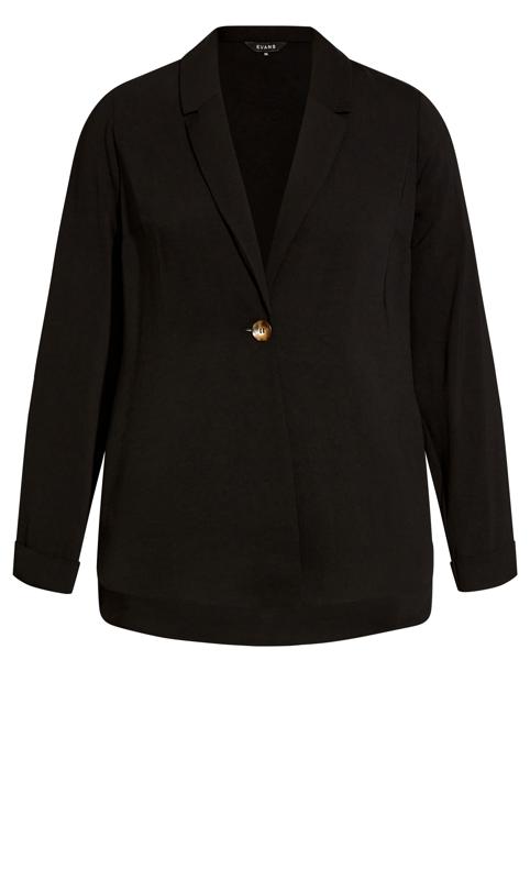 Soft Button Jacket Black 9